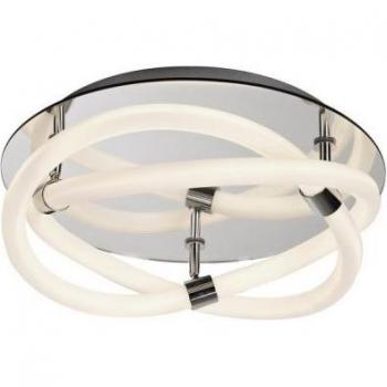 Plafón LED Infinityline 30w Cromo Pulido 15 Cm