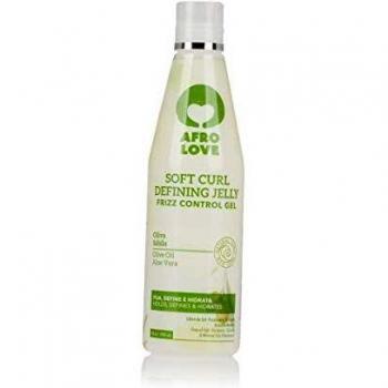 Afro Love Soft Curl Defining Jelly – gel anti-encrespamiento para pelo rizado sin alcohol, parabenos o siliconas 290ml