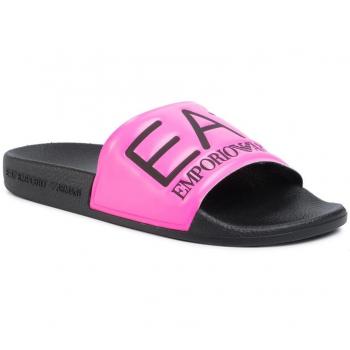 Chanclas Armani EA7 Maxilogo 40 Negro para Mujer
