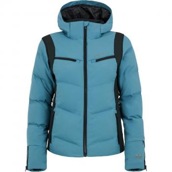 Protest - Chaqueta de esquí de mujer Prtiku Protest, impermeable, transpirable, con aislamiento térmico, capucha ajustable, puños elásticos y bolsillo para forfait