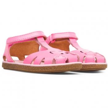 CAMPER Twins - Sandals for First Walkers - Pink, Size 24, Smooth Leather