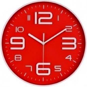 Andrea M284566 - Reloj de pared andrea rojo ax14250