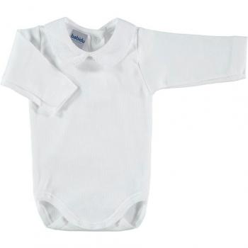 Pack de 2 bodys de bebé con cuello tipo polo en tejido piqué suave