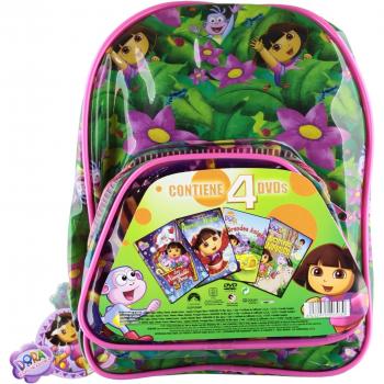 Dora la exploradora mochila 4 dvds