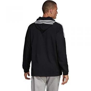 adidas Sport ID Anorak 1/2 Zip Woven Jacket, Hombre, Black/White, L
