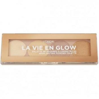 L'Oréal La Vie En Glow Paleta Iluminadores 01 Warm Glow 5g