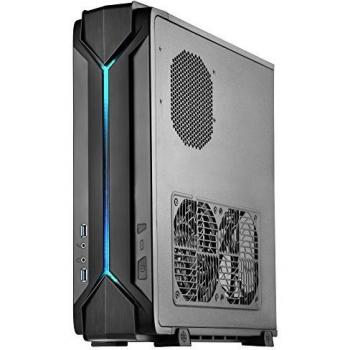 SilverStone SST-RVZ03B - Carcasa gaming para ordenador Raven Mini-ITX, RGB, negra