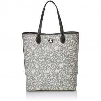TOUS Grande Kaos Mini, Shopper para Mujer, Beige