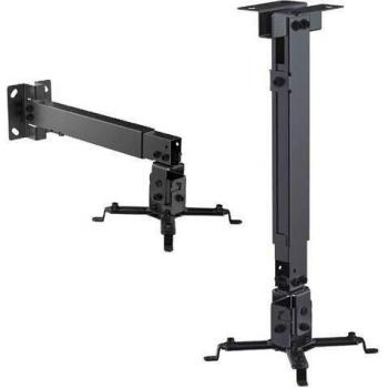 CROMAD Soporte Techo/Pared Proyector Extensible