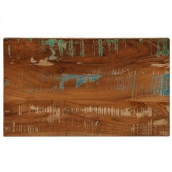 Tablero Mesa Rectangular Madera Maciza Reciclada 60x30x2.5 Cm