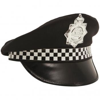 Gorra de Policía Municipal My Other Me con Insignia y Detalles Realistas