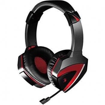 A4Tech Bloody G500 Auriculares Gaming Alámbricos con Micrófono Diadema Estéreo Negro y Rojo