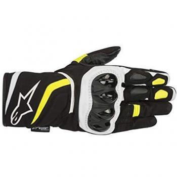 Alpinestars T-SP Drystar Textile Motorcycle Gloves - Black Yellow 3XL