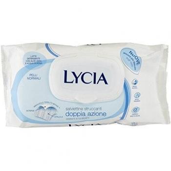 Lycia - Toallitas para piel normal - 64 unidades