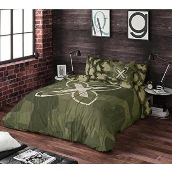 Munich Ares Funda Nórdica, algodón, Verde, Cama 135