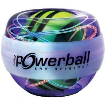 Powerball, Kernpower Hand-und Armtrainer The Original Multi-Light-mit patentiertem Autostart, Blau bluepurple, 069, Púrpura Transparente