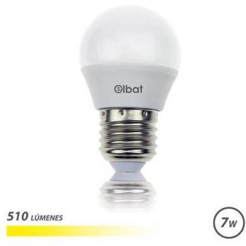 Elbat Bombilla LED G45 7W E27 510lm - 3000K Luz Cálida