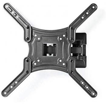 Soporte de pared para TV de movilidad total ALPEXE-3315, compatible con pantallas de 23 a 55 pulgadas, capacidad máxima de 30 kg, con 2 puntos de pivote