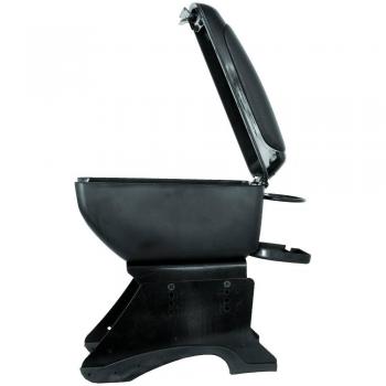Reposabrazos central compacto universal Carpoint color negro 30 x 13,5 x 25 cm