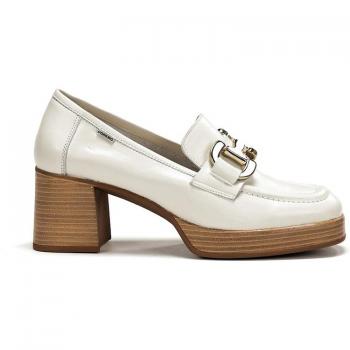 Mocasines de mujer Dorking en piel con adorno, modelo D9232-SU by Fluchos