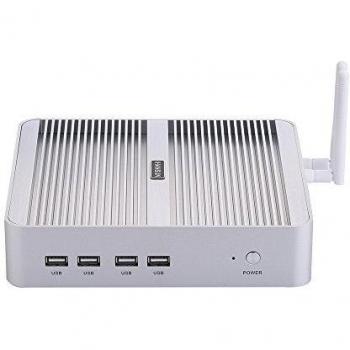 HUNSN Fanless Mini PC,Desktop Computer,HTPC,Kodi Box,Windows 10/Linux Ubuntu,Intel Core I5 8250U/8259U/8265U/8350U,BM07,AC WiFi/BT4.0/VGA/HDMI/4USB3.0/4USB2.0/LAN,