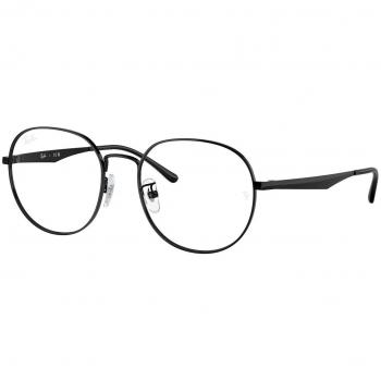 Ray-Ban RX6517D Col. 2509 Unisex Panthos Eyeglasses Black Size 55 (Frame Only) - Blue Light Block Available