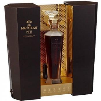 Decantador de Whisky Macallan No. 6 en Lalique - Maltas Escocés de Alta Calidad (0,7 L)