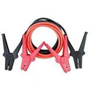 Cable de Arranque Perel 16 mm² para Motores de Gasolina, 12/24 V, con Abrazaderas Aisladas y Bolsa de Almacenamiento, Certificado Tüv/GS/DIN, Longitud