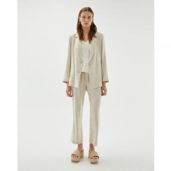 Pantalón De Mujer Tejido Textura System Action modelo Pa311_Beige