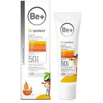BE+ SKINPROTECT INFANTIL PIELES ATÓPICAS ULTRA FLUIDO FACIL SPF50+