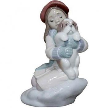 LLADRÓ Te Voy a Mantener Caliente Porcelain