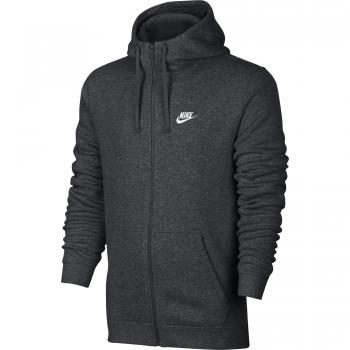 Nike M Nsw Hoodie Fz Flc Club Sudadera, Hombre, Gris