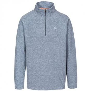 Forro Polar con Media Cremallera Antibolitas Keynote para Hombre - Color Marino - Talla XS