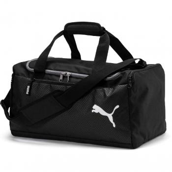 PUMA Fundamentals Sports Bag S Bolsa Deporte, Unisex Adulto, Gris Black, OSFA