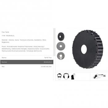 Frez Tarpol Tarnik 90mm x 20mm x 22,2mm T-40