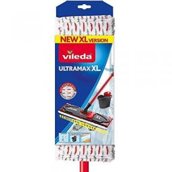 Fregona Vileda Ultramax XL Blanco Rojo Microfibra