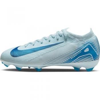 Botas de fútbol Nike Jr. Mercurial Vapor 16 Pro FG para niños, perfil bajo, color azul, talla 38.5