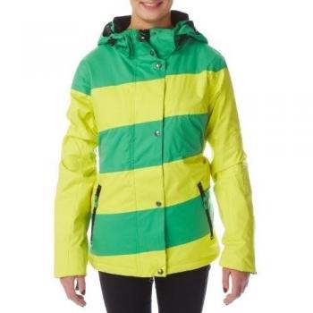 LIGHT - Chaqueta de Snowboard, Mia, talla: L, color: verde sulfuro, FA770-13
