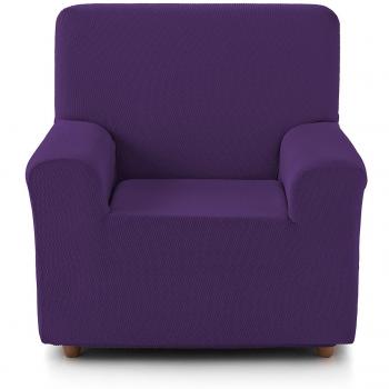 Eiffel Textile Rennes Funda Sofá Algodón Malva 55 x 195 x 2 cm 1 Plaza