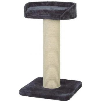 Árbol rascador para gatos Zolux 504093 en negro y beige con poste de sisal de 87 cm de altura