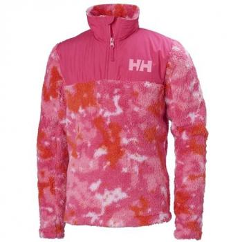 Helly Hansen Champ Lightweight Half Zip Fleece Sweatshirt for Kids - Pink