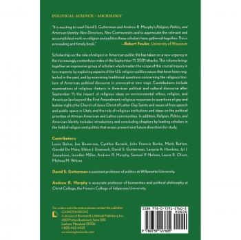 Religion, Politics, and American Identity: New Directions and Controversies Book