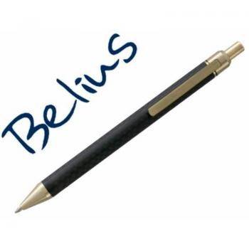 Bolígrafo Belius Potsdam Negro y Dorado