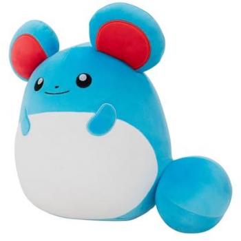 Squishmallows Peluche Marill 25 cm, muñeco con Licencia Oficial de Pokémon, cojín blandito y suave, material de calidad, ideal para niños y adultos fans de todas las edades