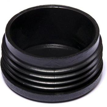 Brinox B75515N Contera Interior Redonda, Negro, Diámetro 45 mm, Set de 50 Piezas
