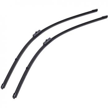 Limpiaparabrisas SWF VisioFlex 600mm - Set de Escobillas Planas para VW Multivan y Transporter T5, Modelo 119360