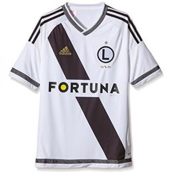adidas Team Camiseta Adidas V16934 - Camiseta, infantil, color Blanco - White/Black/Dark Football Gold, tamaño 17 años