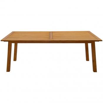 Miliboo - Mesa de jardín extensible de madera maciza 210-300 cm mayel