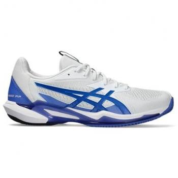 ASICS Solution Speed FF 3 Zapatilla Tierra Batida Hombres - Blanco, Azul