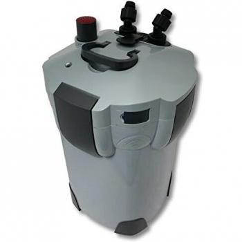 Sunsun HW-402B Filtro Exterior para Acuarios 1000 l/h con Clarificador UVC de 9W, Sistema de Filtración de 3 Etapas, Accesorios y Material Filtrante incluido